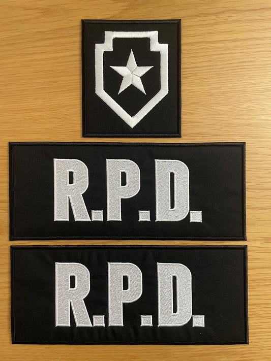 Resident Evil - RPD Kit - Embroidered Patch - Iron/Sew on - Loop & Hook