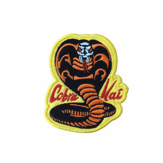 Cobra Karate - Embroidered Patch - Iron/Sew on