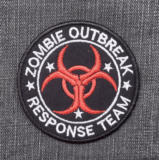 Zombie Outbreak - Resident Evil - Embroidered Patch - Iron/Sew on