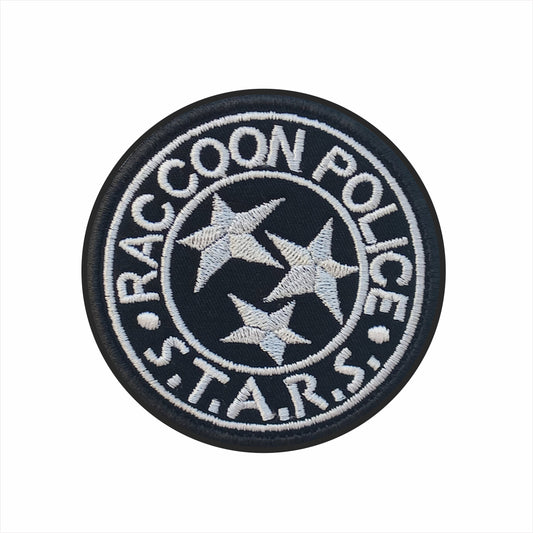 Resident Evil - Raccoon Police - STARS - Embroidered Patch - Iron/Sew on - 80mm