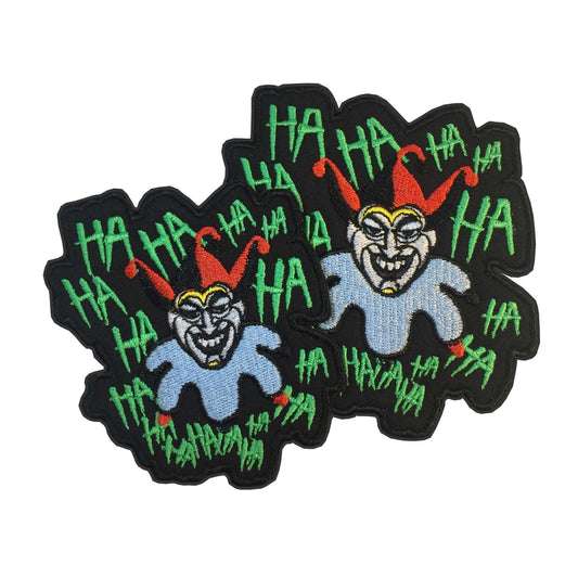 Joker - Embroidered Patch - Iron/Sew on - 85mm