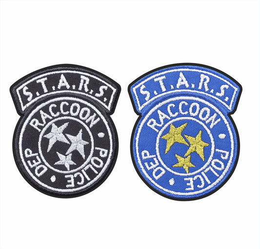 Resident Evil - STARS RPD - Hook/Loop - Iron/Sew on - Embroidered Patch - 95mm