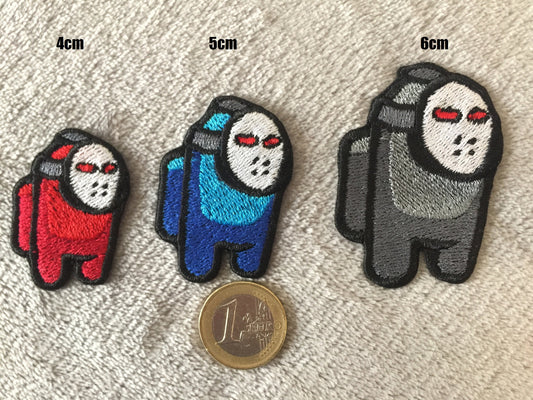 Among Us - Jason Skin - Embroidered Patch Iron/Sew on - 4/5/6 cm