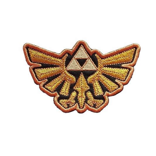 Zelda - Triforce - Embroidered Patch - Iron/Sew on - 110mm