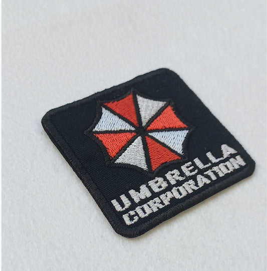 Resident Evil - Umbrella Corporation - Square Emblem - Embroidered Patch - Iron/Sew on