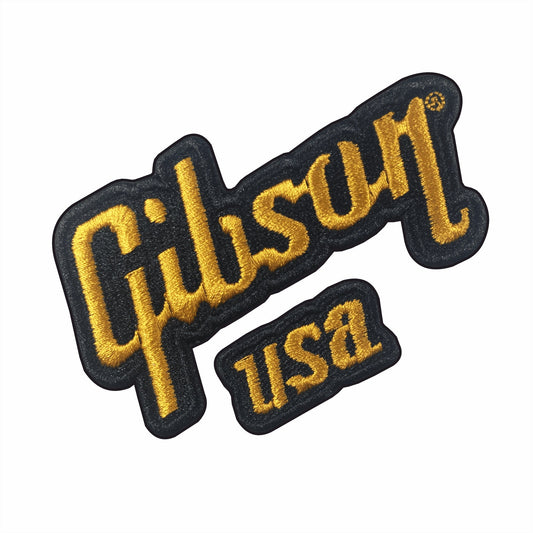 Guitar Patch - Embroidered Patch - Iron/Sew-on