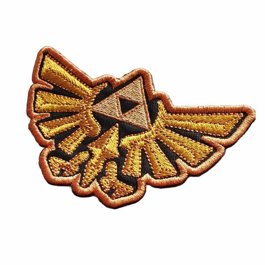 Zelda - Triforce - Embroidered Patch - Iron/Sew on - 110mm