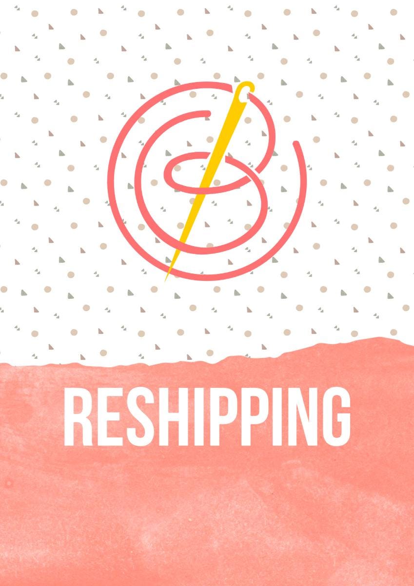 SPECIAL ORDER - Reshipping