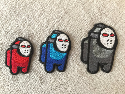 Among Us - Jason Skin - Embroidered Patch Iron/Sew on - 4/5/6 cm