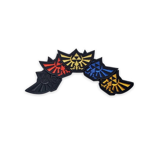 Zelda - Hylian Crest Logo - Embroidered Patch - Iron/Sew on