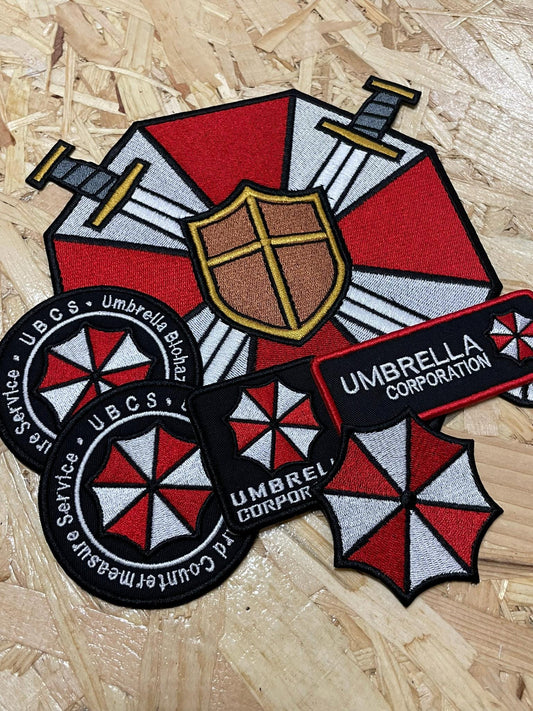 Resident Evil UBCS Cosplay Patches – Embroidered Iron-On Kit (6 Pieces)